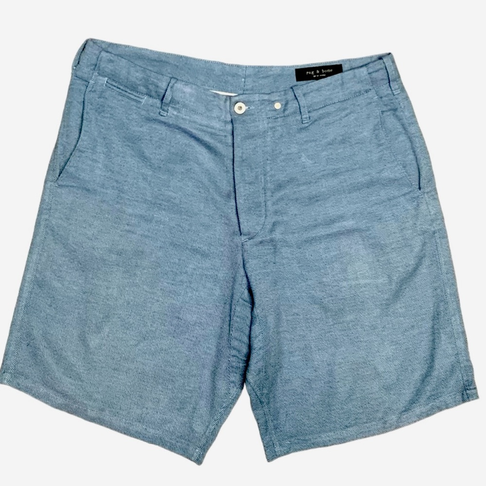 rag & bone Light Blue Men's Shorts